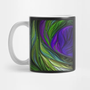 Tropical leaves Mug